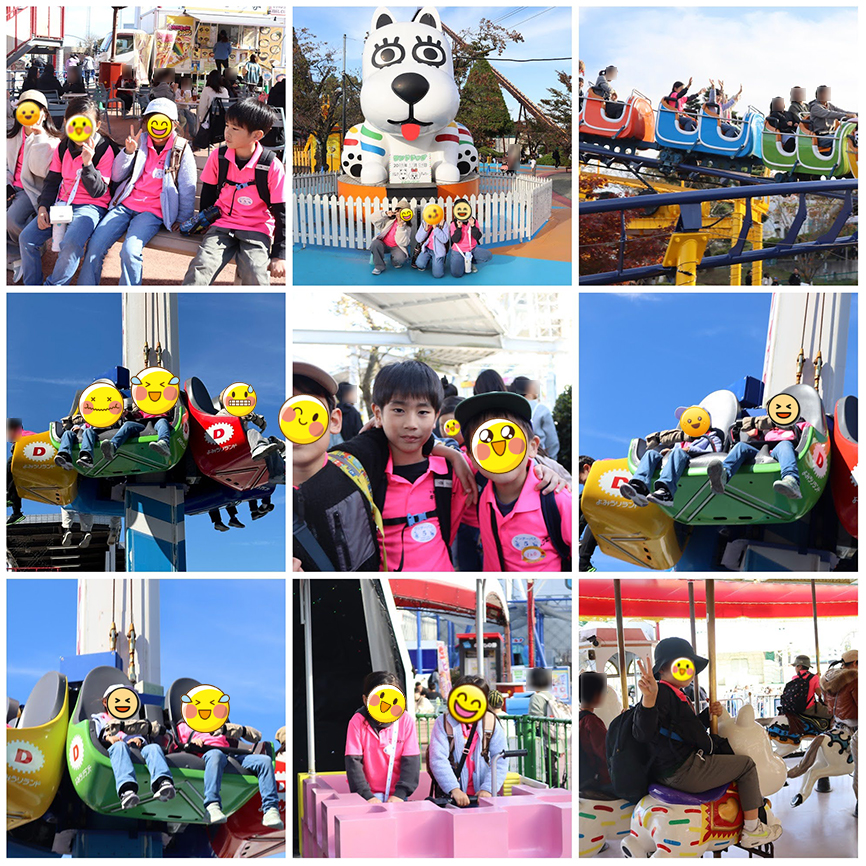 みんなで楽しくよみうりランドに行ってきた~