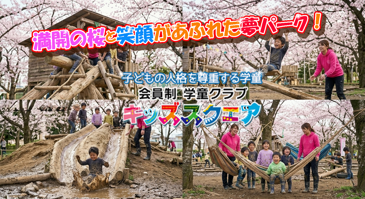 笑顔があふれた夢パーク！