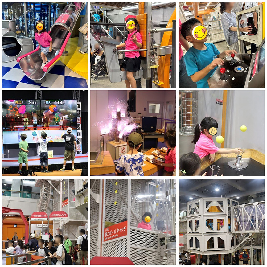 民間学童保育キッズスクエアのみんなと楽しくこども宇宙科学館に行ってきました~